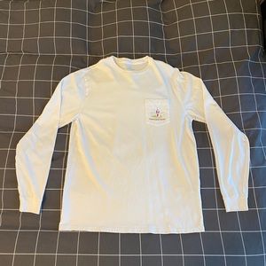 Vineyard Vines Long Sleeve Pocket T-Shirt (Holiday Edition)